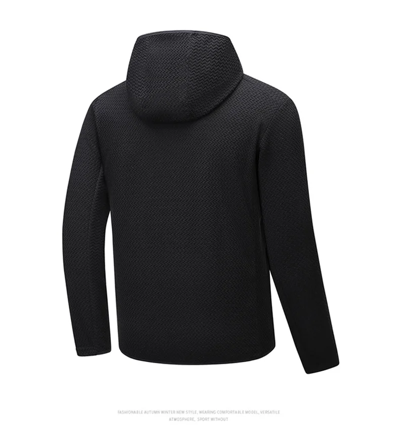 Neue Herren-Wanderjacken Outdoor-Camping-Fleecejacken mit Reißverschlusstaschen Taktische Arbeitsjacken Überzieherjacken – Detail 2
