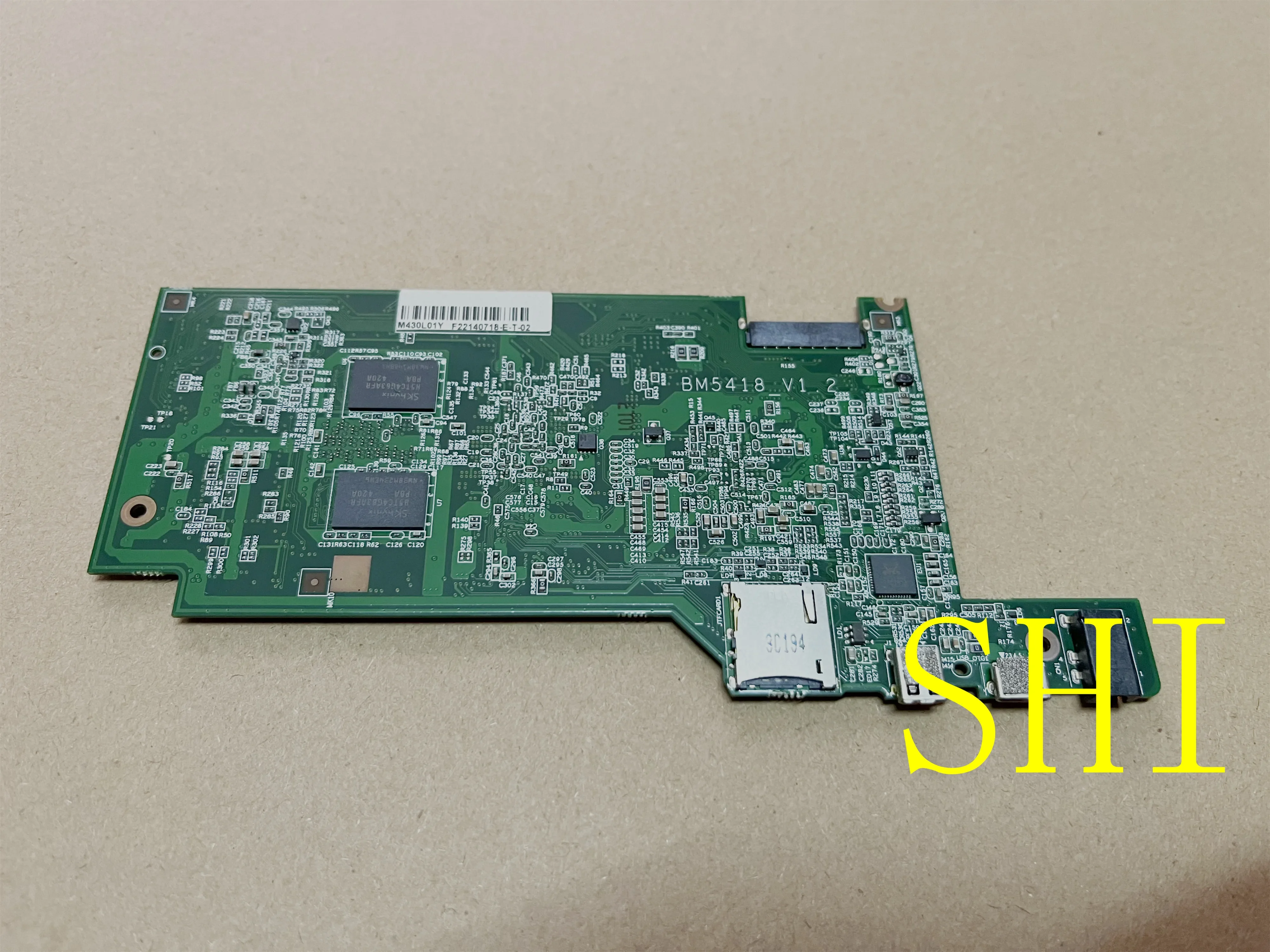 

BM5418 FOR Lenovo MIIX210 tablet motherboard BM5418_V1.2 M430L01Y Free shipping