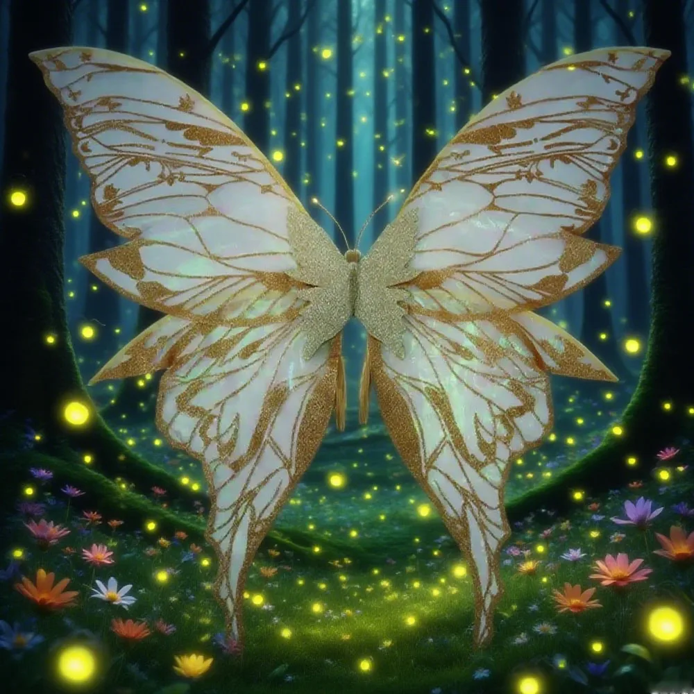 Alas de Hada Mágicas y Ligeras, Alas de Mariposa Brillantes y Coloridas, Alas Duraderas para Disfraces, Regalo para Mujeres y Niñas