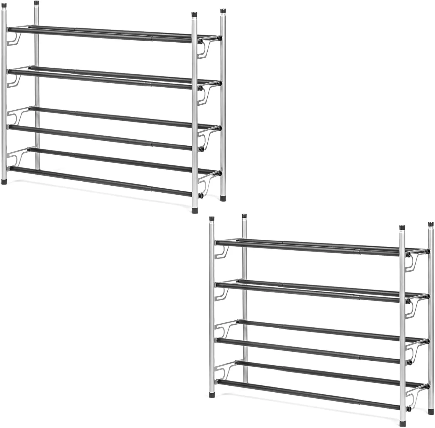 

4-Tier Long Shoe Rack for Closet & Bedroom