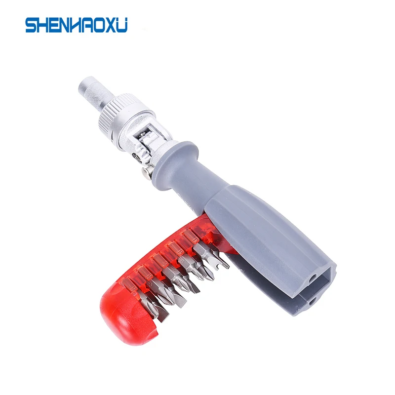 

21 In 1 Multi-angle Foldable Ratchet Screwdriver Set 180 Rotating Screwdriver S2 bits Hand Tool For Maintenance Repair Tool