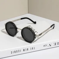 Polarized Round Sunglasses ND9 Adjustable Dimming Sun Glasses Men Women Retro Punk Men's Fishing Eyeglasses Outdoor Shades UV400 - Image 4