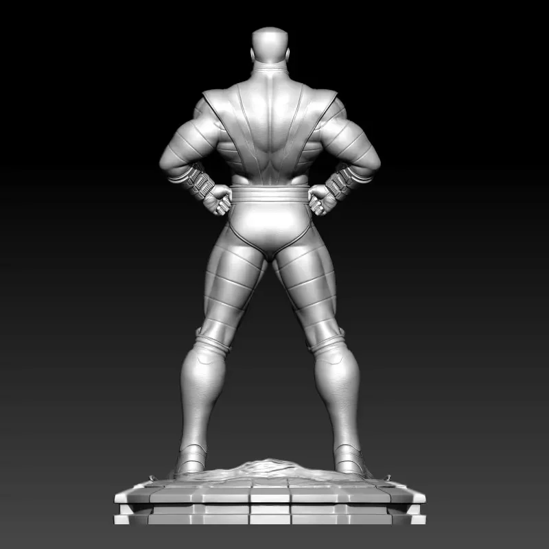 1/24  1/18  Resin Model Kit The Metal Man Figure Unpainted No Color RW-1405