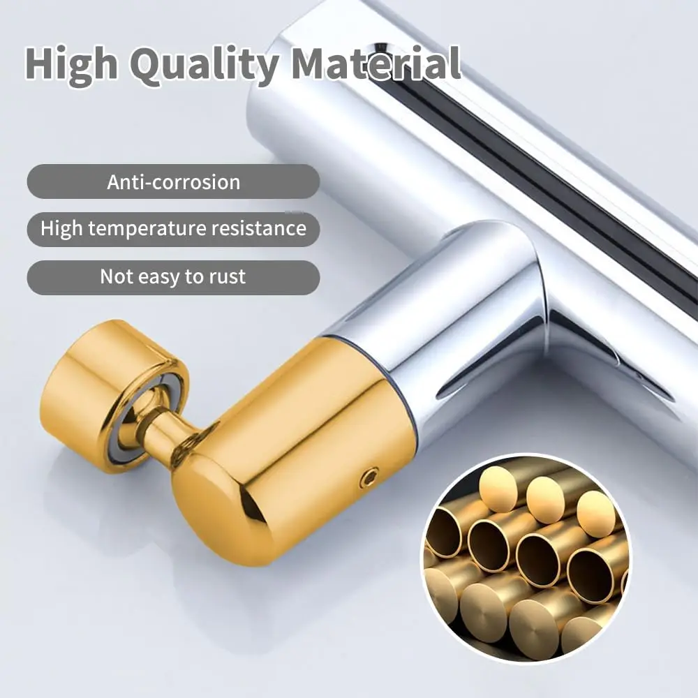 Waterfall Kitchen Faucet Bubbler Splash-proof 360ยฐ Swivel Bathroom Skin Basin Tap Extender Water Adapter For Kitchen Sink