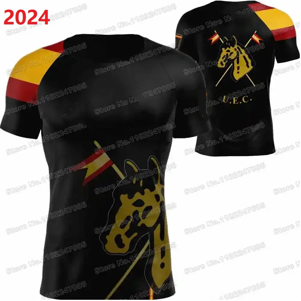 2024 Spain Cavalry Special Unit T Shirt Spanish Outdoor Tech Shirt MTB Clothing Training Tops Fitness Jersey