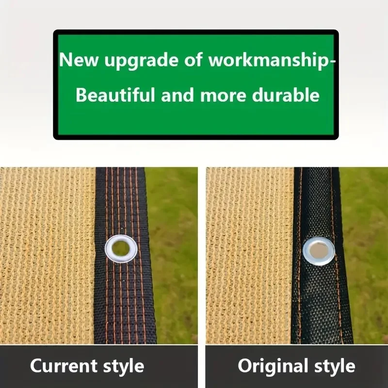 1 قطعة شبكة ظلة مشفرة الشمس الظل الشراع المظلة للأنشطة مرفق في الهواء الطلق الفناء الخلفي المظلة خيام التخييم ظلة القماش