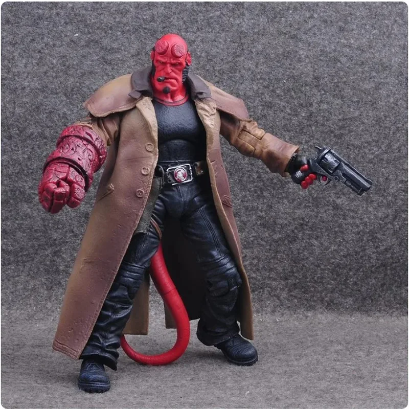 Mezco 7inch Figure Hellboy PVC Action Figure Classic Movie Figura Collectible Model Toy Gifts