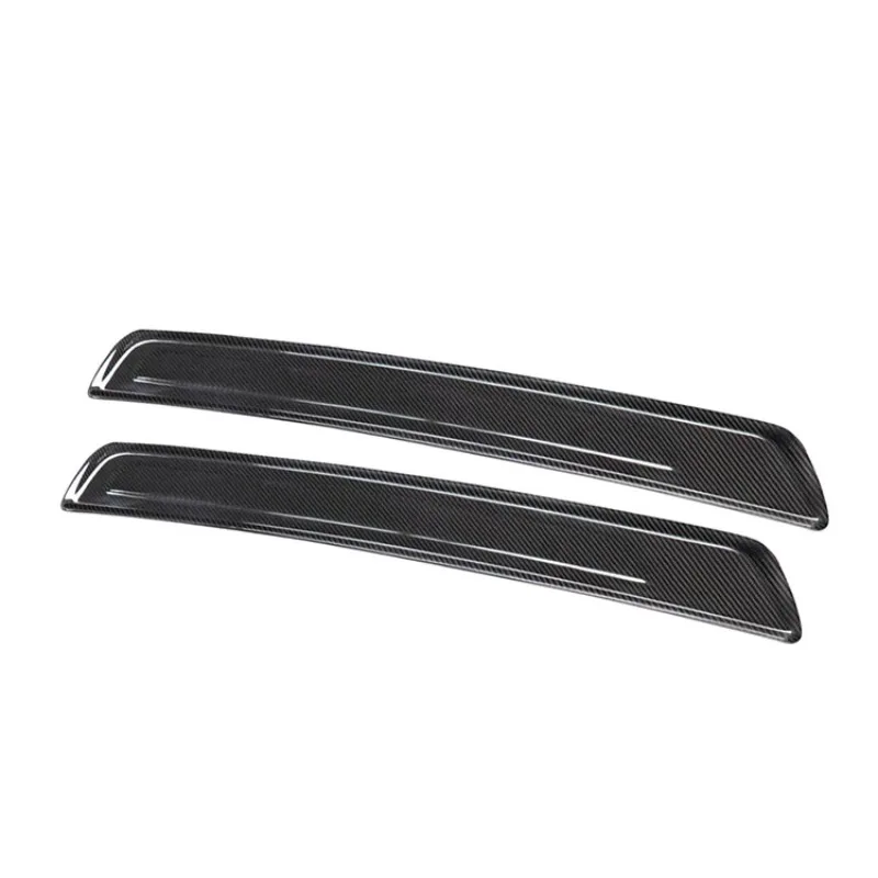 

True carbon fiber for car modification, external threshold strip sticker for car interior modification
