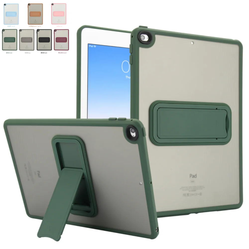 Чехол для iPad 9,7 дюйма, 6-го 5-го поколения A1822 A1823 A1893 A1954 Air 2 A1566 A1567 Защитный чехол для планшета военного уровня с подставкой
