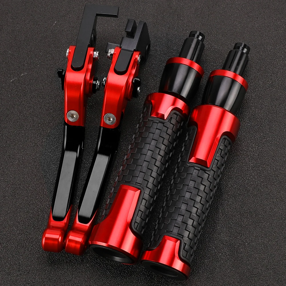 For DUCATI MTS1100 MTS1100S MTS 1100 S 2007 2008 2009 Motorcycle Accessories NEW Brake Clutch Levers Handle Bar End Grips Caps