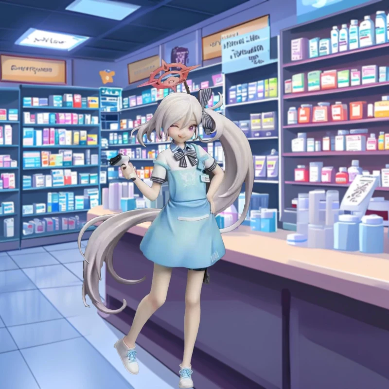 

Blue Archive Figures Asagi Mutsuki Figure Game Figurine Cute Pretty Girl Figurine Pvc Models Statue Collection Customized Gift