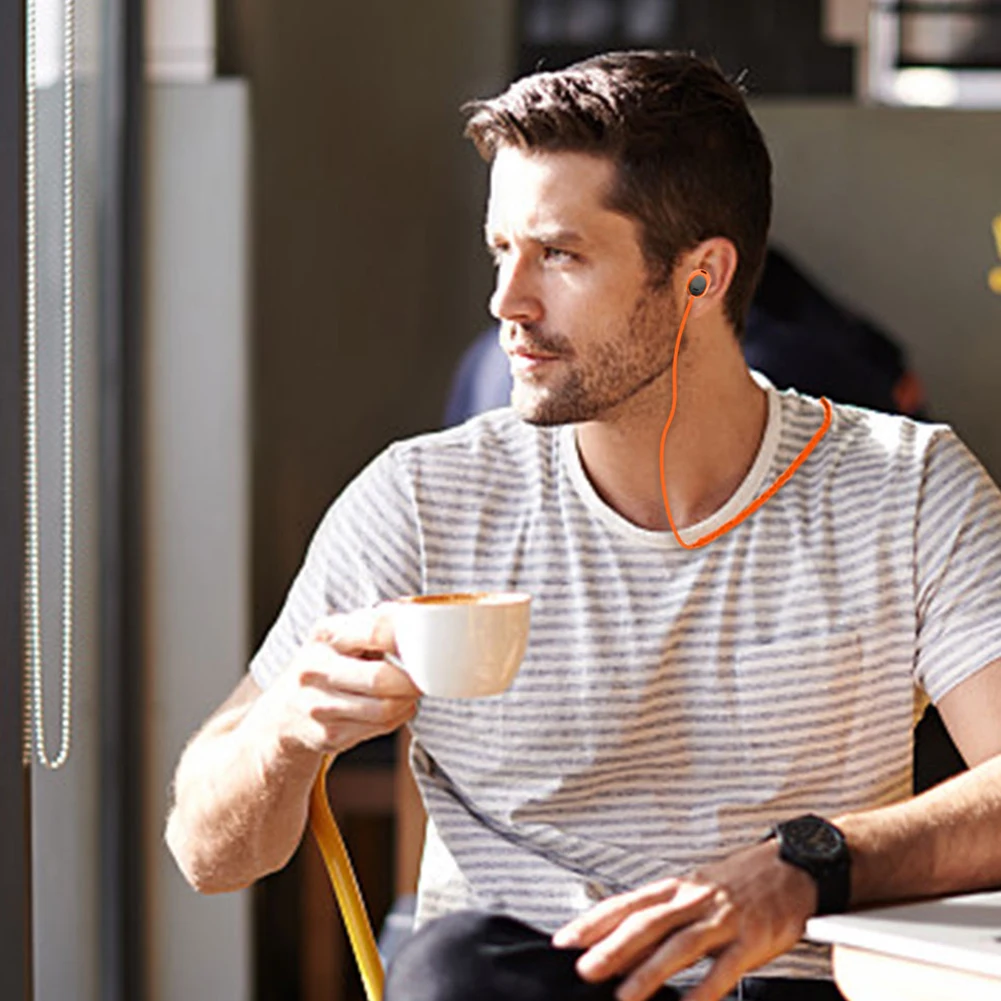 حزام رقبة لسماعات الرأس من السيليكون المتوافق مع تقنية البلوتوث، حبل رقبة معلق مريح مقاوم للماء ومحمول لهاتف Google Pixel Buds Pro