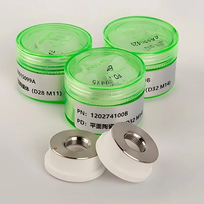 Original Raytools Ceramic Ring D32 M14 D28 M11 D19.5 M8 Nozzle Holder Raytools 1202740001 120515099A BMH109 BMH111 BM114