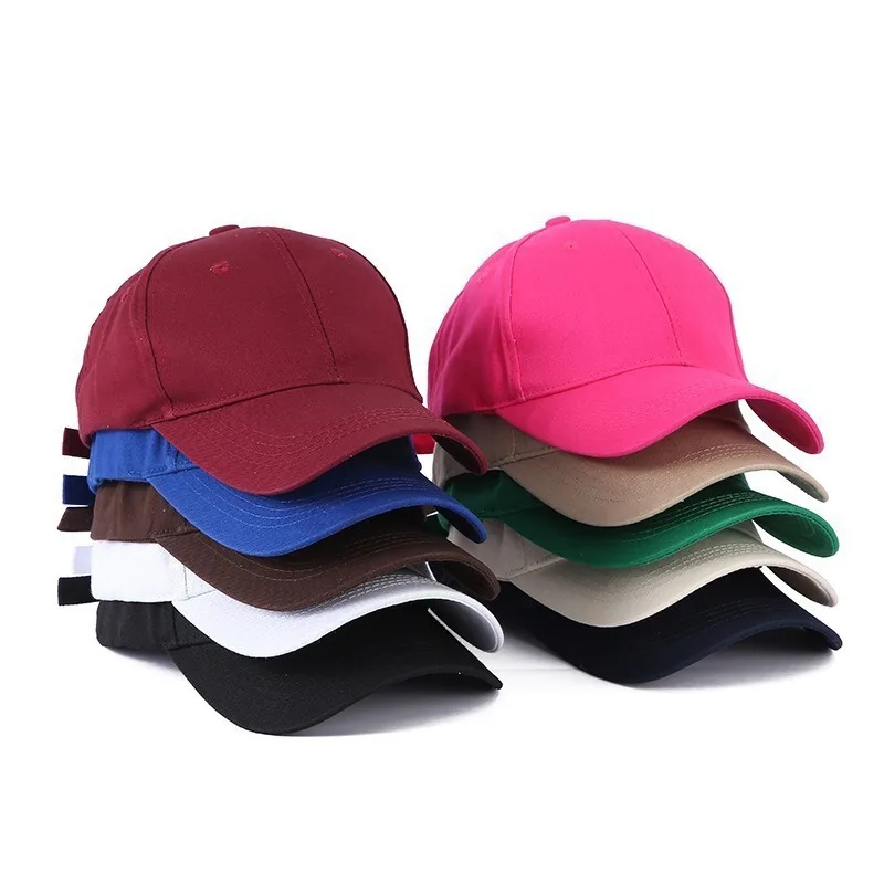 

Cap Women Men Hat Sun Protection Curved Bill Solid Color Accessory For Golf Holiday Running Sports Beach Outdoor