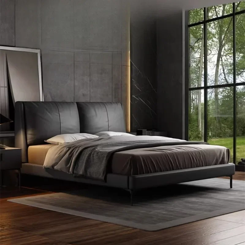 Frame Fancy Bed Modern Luxury Nightstands Luxury Bed Headboards Queen Muebles Para Dormitorio Bedroom Furniture Accessories