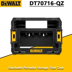 DEWALT DT70716-QZ System TSTAK Box Stackable Removable Portable Storage Tool Case Power Tool Accessories Stacked Outer Box