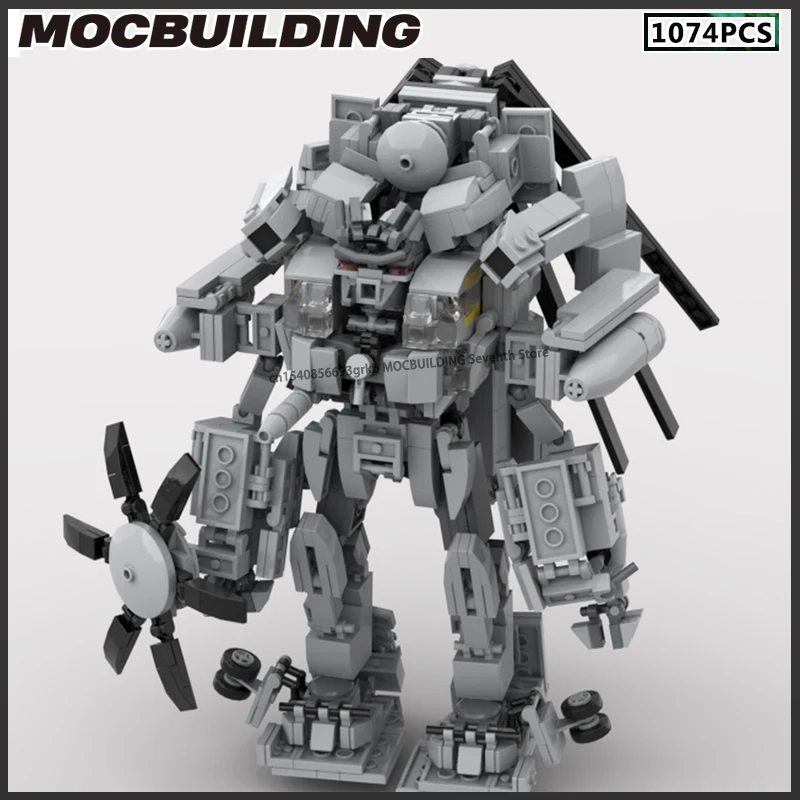 Movie Series Moc Building Blocks Robot Fully Transformable Model DIY Assembly Technology Bricks Model Kids Toy Display Xmas Gift