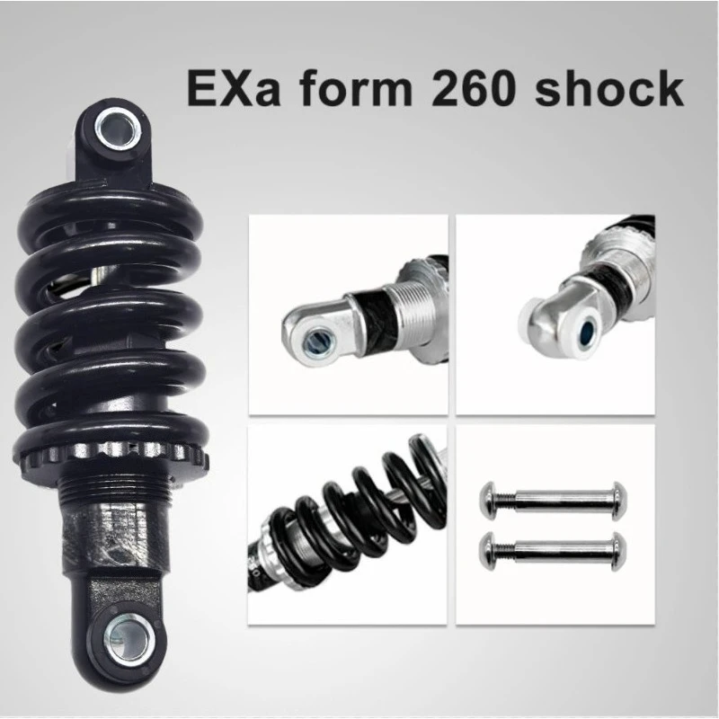Suitable for EXAFROM KS 260 Mountain Bike Soft Tail Folding Bike Electric Scooter Modified Gallbladder Frame Shock Absorber