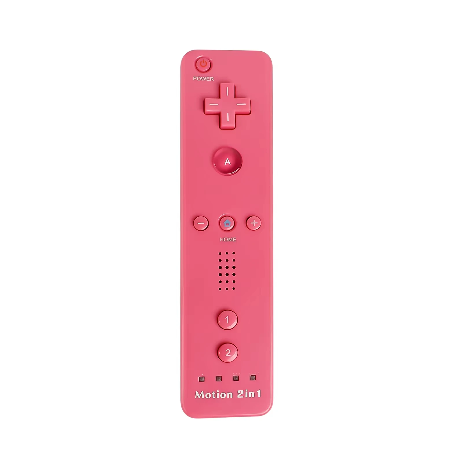 Bonacell Controller für Nintendo Wii-Fernbedienung mit Silikonhülle und Trageriemen, kompatibel mit Nintendo Wii/Wii U/Wii Mini mit Bewegungssensor