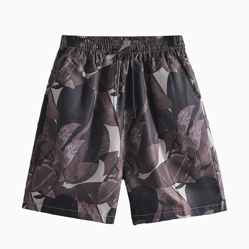 

Gym Short Pants Fitness Shorts Swimwear Beach Bodybuilding Regular 1pcs L-3XL Loose Polyester Print Male Brand New