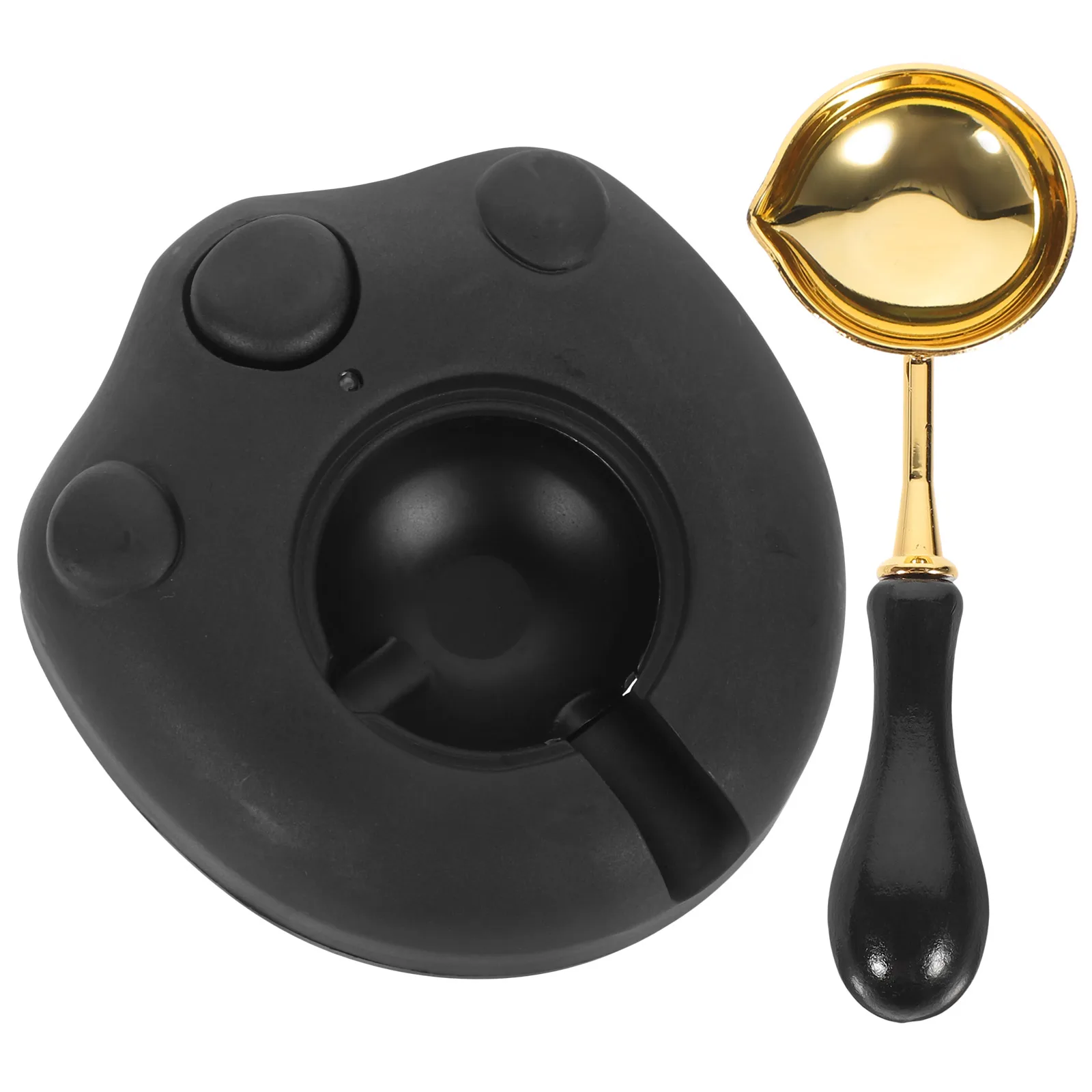 

Cat Claw Electric Furnace Wax Seal Spoon and Warmer Modern Sealing Wood Making Melts