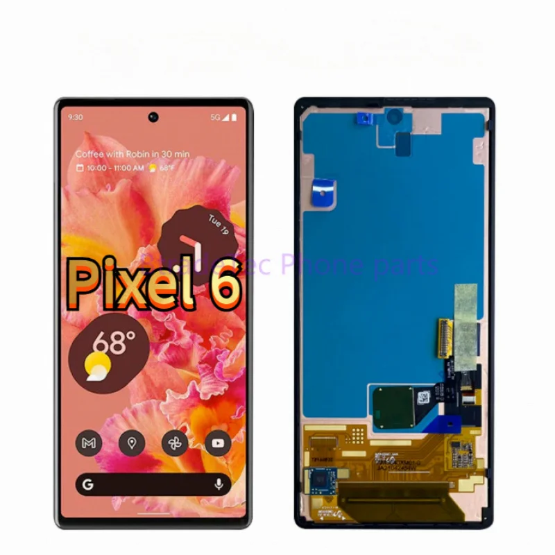 

Оригинальный ЖК-дисплей для Google Pixel 6, сменный преобразователь сенсорного экрана в сборе, черная рамка