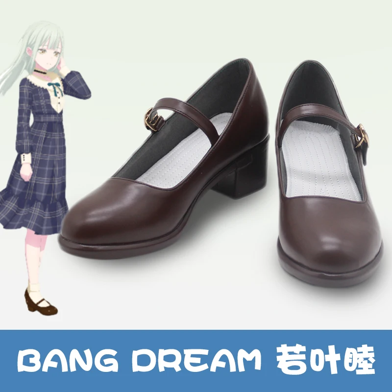 

BanG Dream Ave Mujica Wakaba Mutsumi Cosplay Shoes Boots Mortis Anime Halloween Party Accessories Custom Made