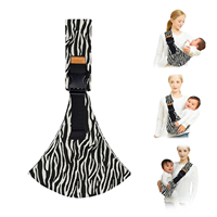 Toddler Sling Carrier with Non-Slip Hip Seat Baby Carrier Side Big Kid Holder Chest Carrying Baby Wrap for 6-48 Months Infants &