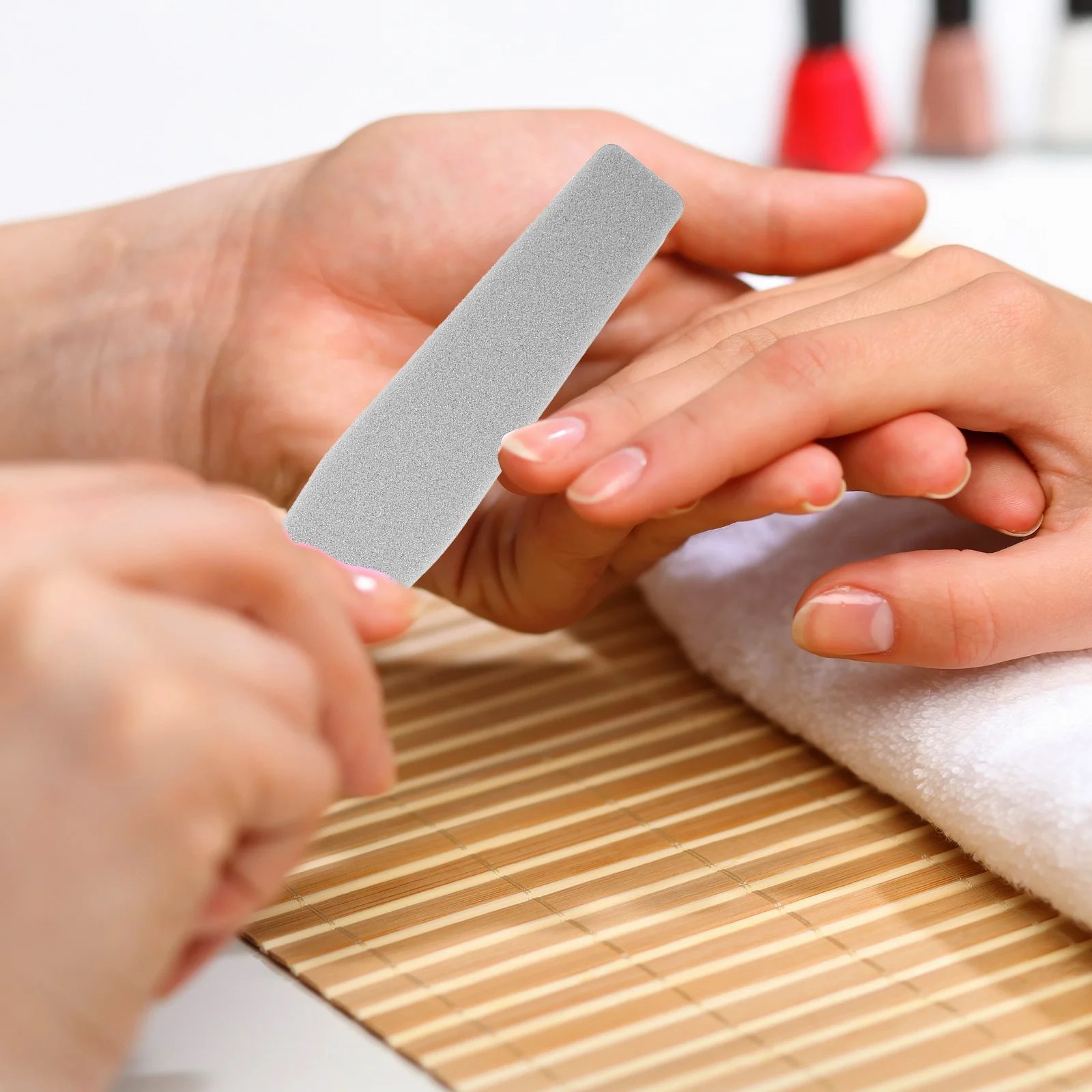 

10Pcs Manicure Nail Files Sanding Strips Double Sided Nail Buffer Polishing Tools for Natural Acrylic Gel Nails Professional