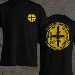 USAF Spezielle Betrieb Squadron Hurlburt Bereich 19th AC-130J Ghostrider T Hemd Neue 100% Baumwolle Kurzarm O-ansatz Herren T-shirt