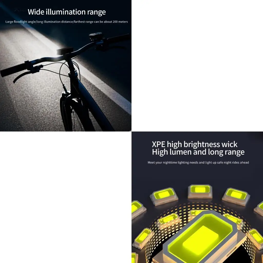 

Солнечные велосипеды передний свет с светодиодной передней лампой для ночной велосипеды для ночной велосипеды