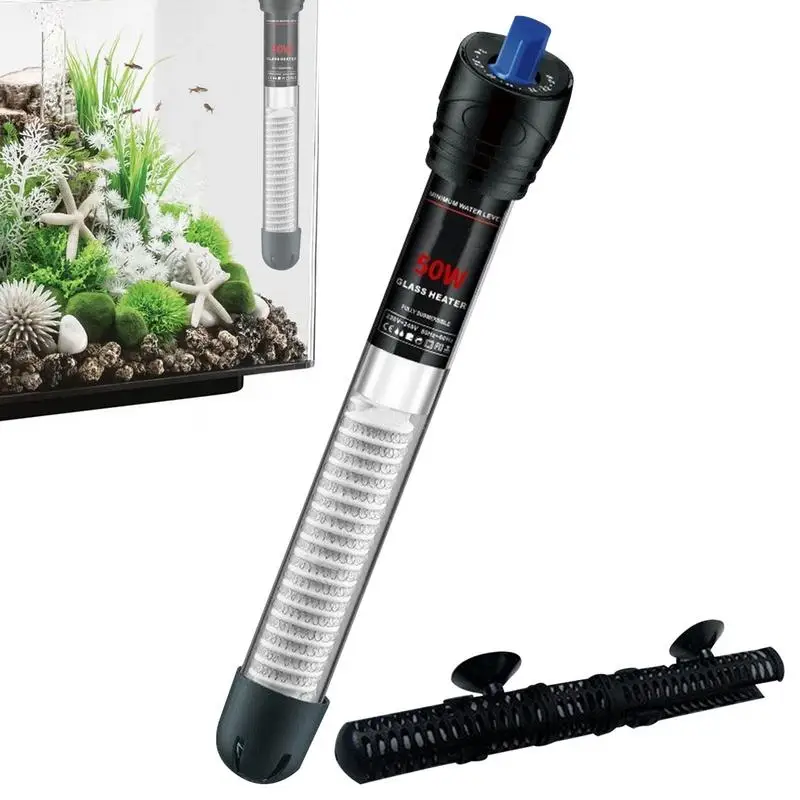 Aquarium Heater double layer waterproof protection Mini Heater Adjustable Thermostat Temperature Control Freshwater Heater