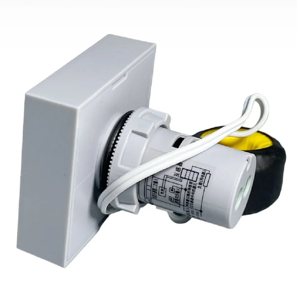 6-in-1 AC Digital Panel Meter Voltage Current Power KWh Frequency, Color Screen, Anti-Interference For Panel