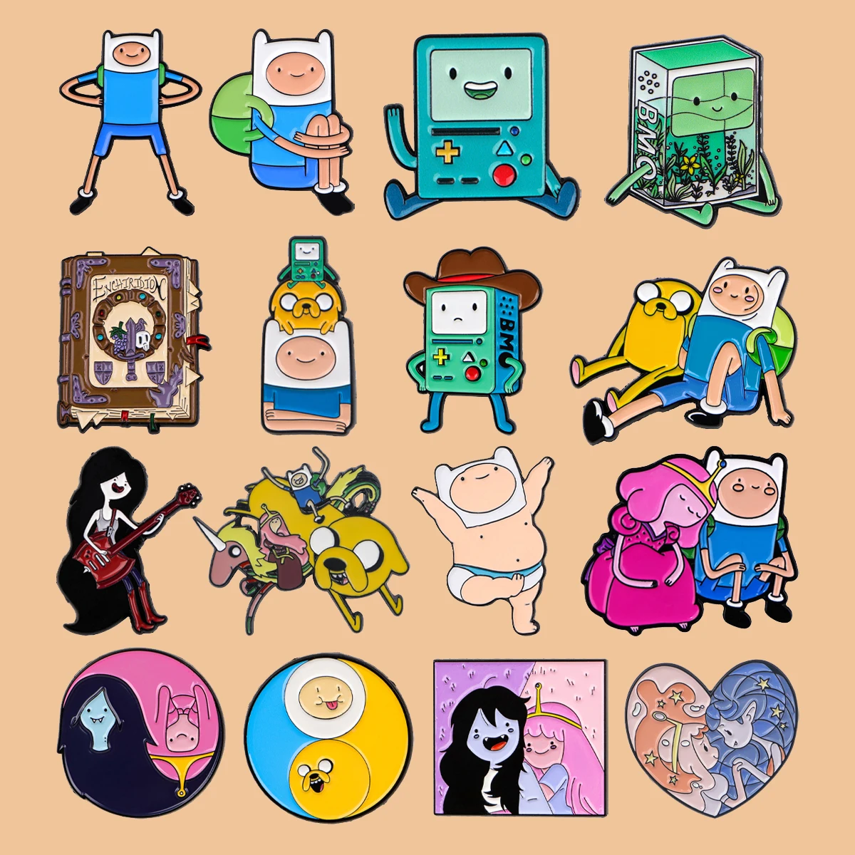 

Funny Cartoon Figures Enamel Pins Game Console Brooch Lapel Pin Badge on Backpack Clothing Accessories Fashion Jewelry Kid Gifts