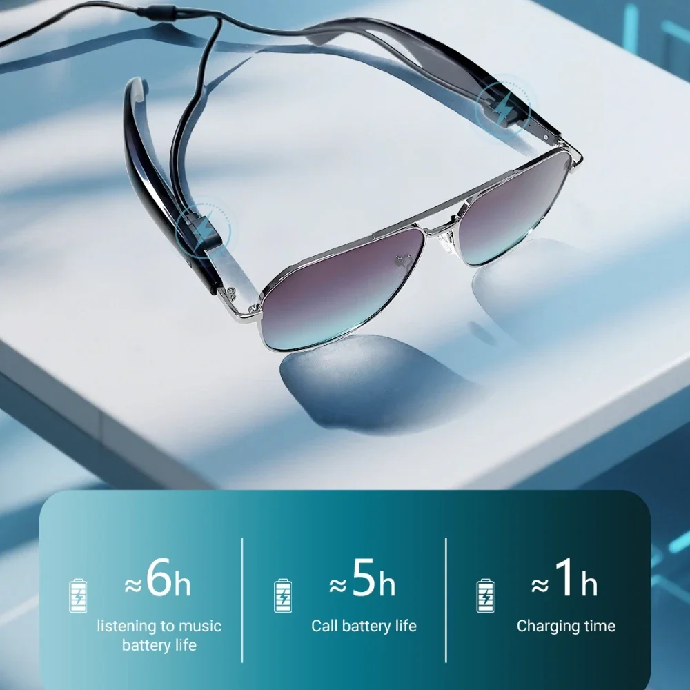 

GY100 sports spectacles cycling glasses AI Intelligent Sunglasses Voice Remote Control Music Eyewear Waterproof Eyeglasses