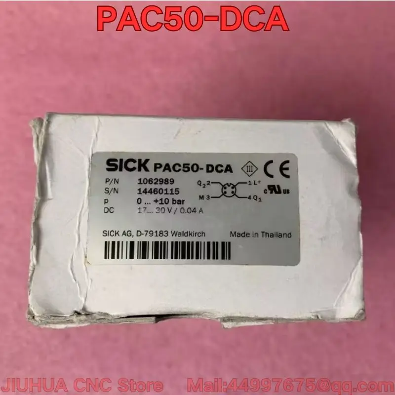 The new IPAC50-DCA pressure sensor needs to be negotiated