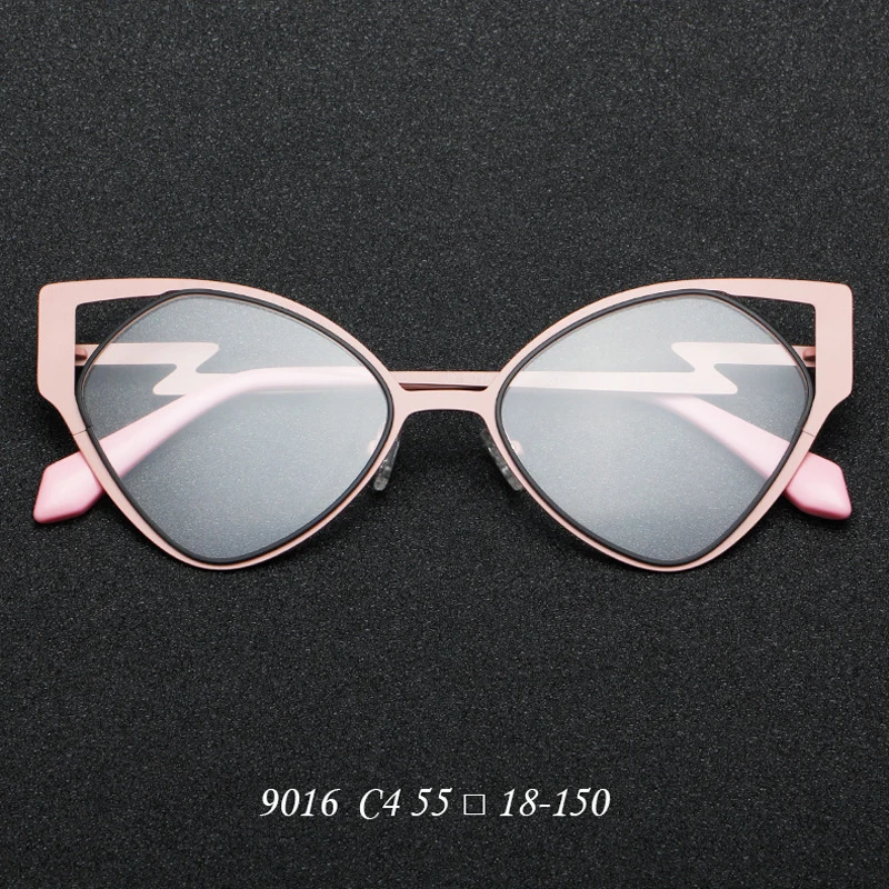 Women Fashion Sexy Style Cat Eye Lenses Myopia Eyeglasses Female Individual Butterfly Shape Optical Glasses For Prescription