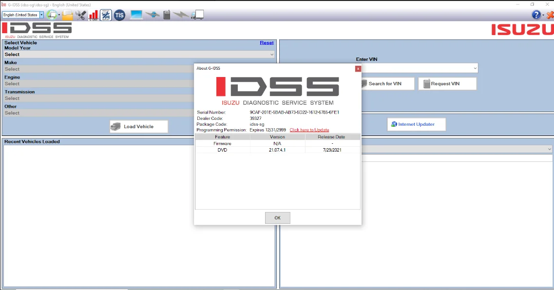 AutoDVD Isuzu G-IDSS 08.2026 - Isuzu Diagnostic Service System+keygen for Australia, Asia, Europe, Spain, Canada, China+Keygen