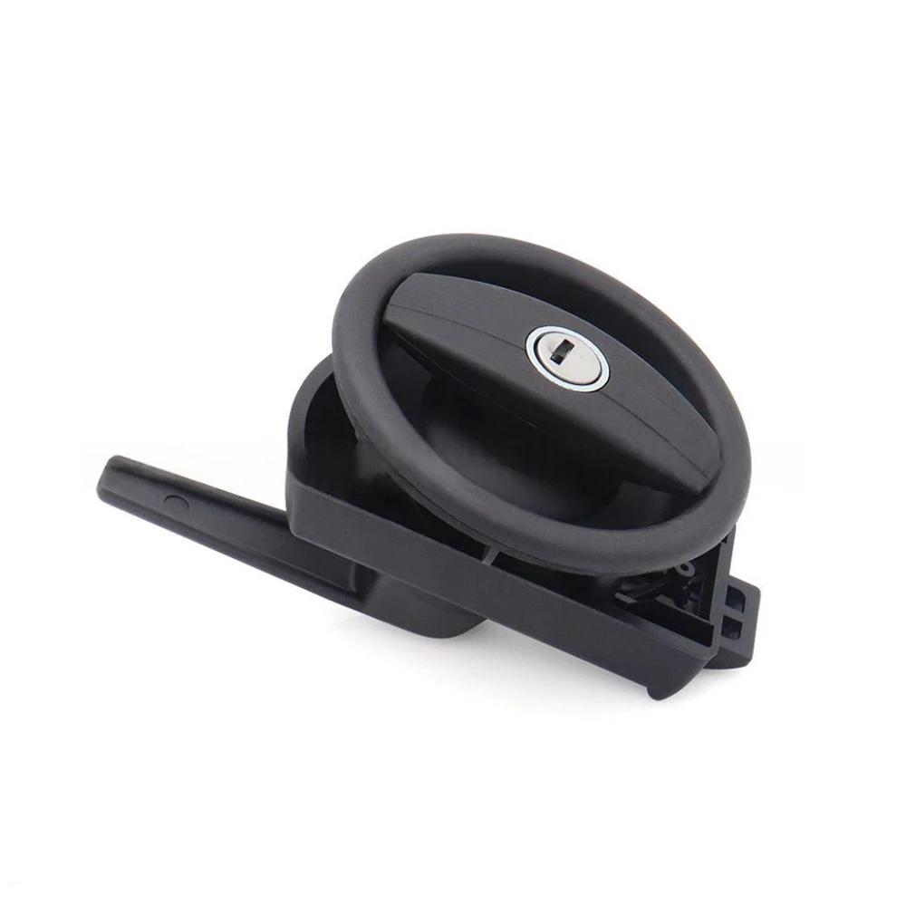 

Zinc Alloy Round RV Door Lock Invisible Concealed Door Lock Black Car Toilet Door Lock Round Door Lock C/W Barrel Right Hand