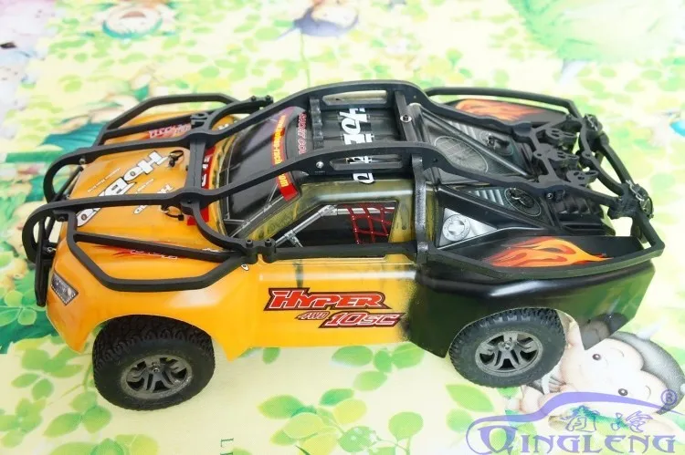 Нейлоновая защитная рамка Hobao Hyper 10sc с коротким грузовиком, совместимая защитная рамка для корпуса автомобиля