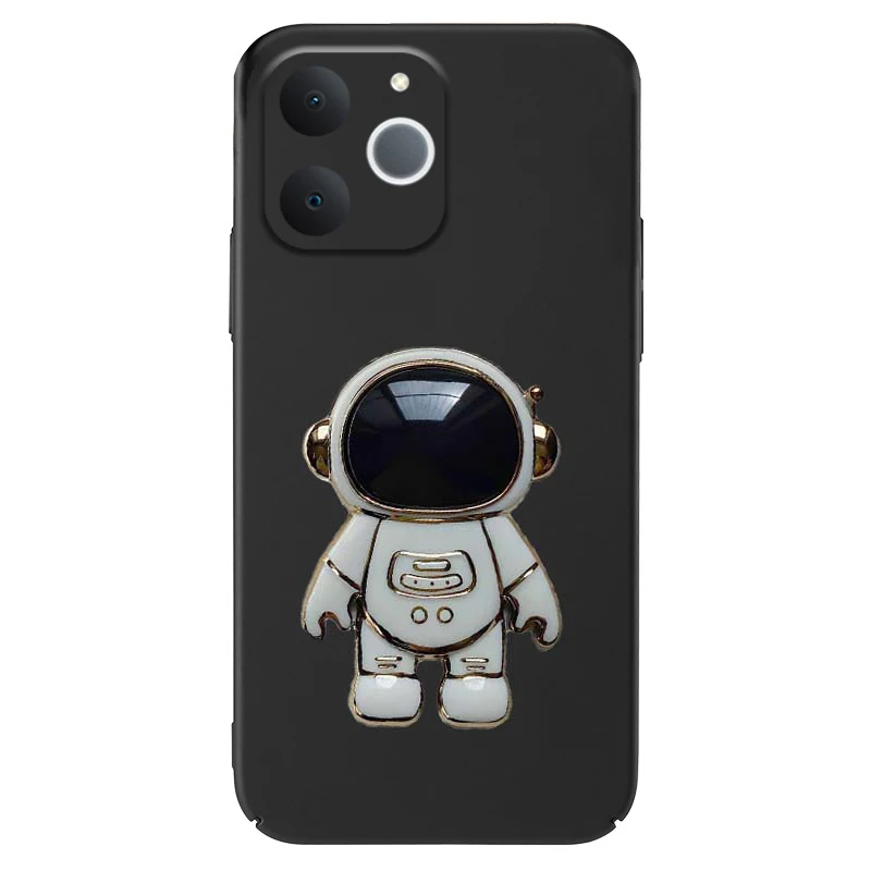 حافظة لهاتف Realme Note 70 60 60X حامل رائد الفضاء رفيع للغاية من السيليكون المقاوم للصدمات لهاتف Realme Note 70 60 60X غطاء خلفي