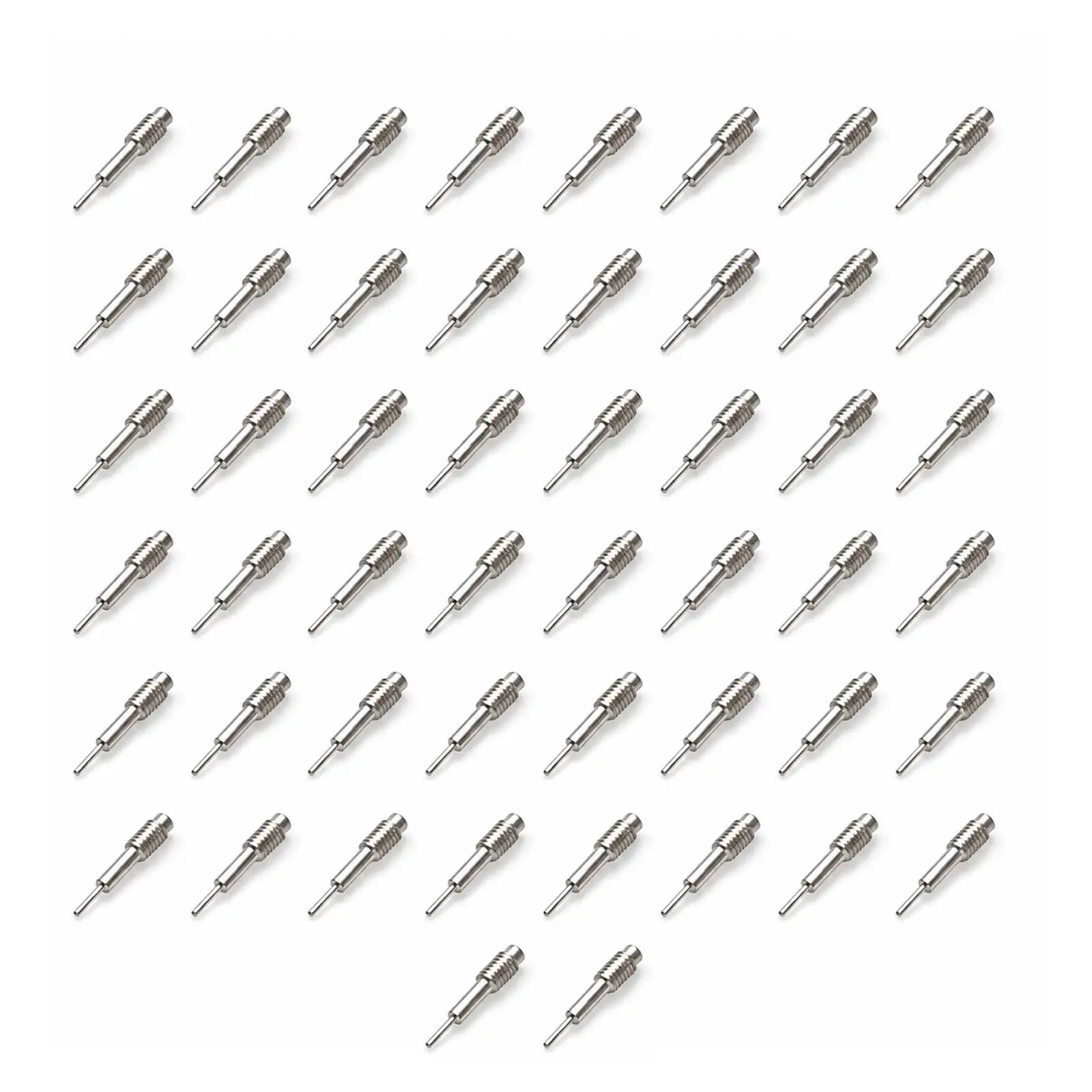 50 Pieces Carbon Steel Spare Pins 0.8-3mm for Watch Band Strap Link Remover Adjuster Watch Repair Tools