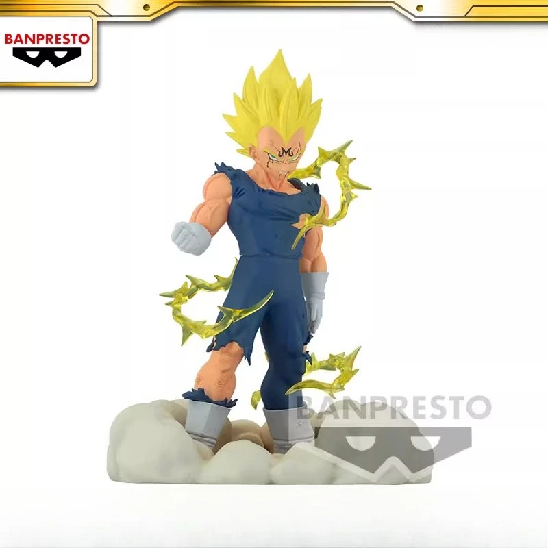 

Bandai Banpresto Dragon Ball Z History Box Vol.12 Majin Vegeta Anime Prize Figure Model Official Licensed Collectible