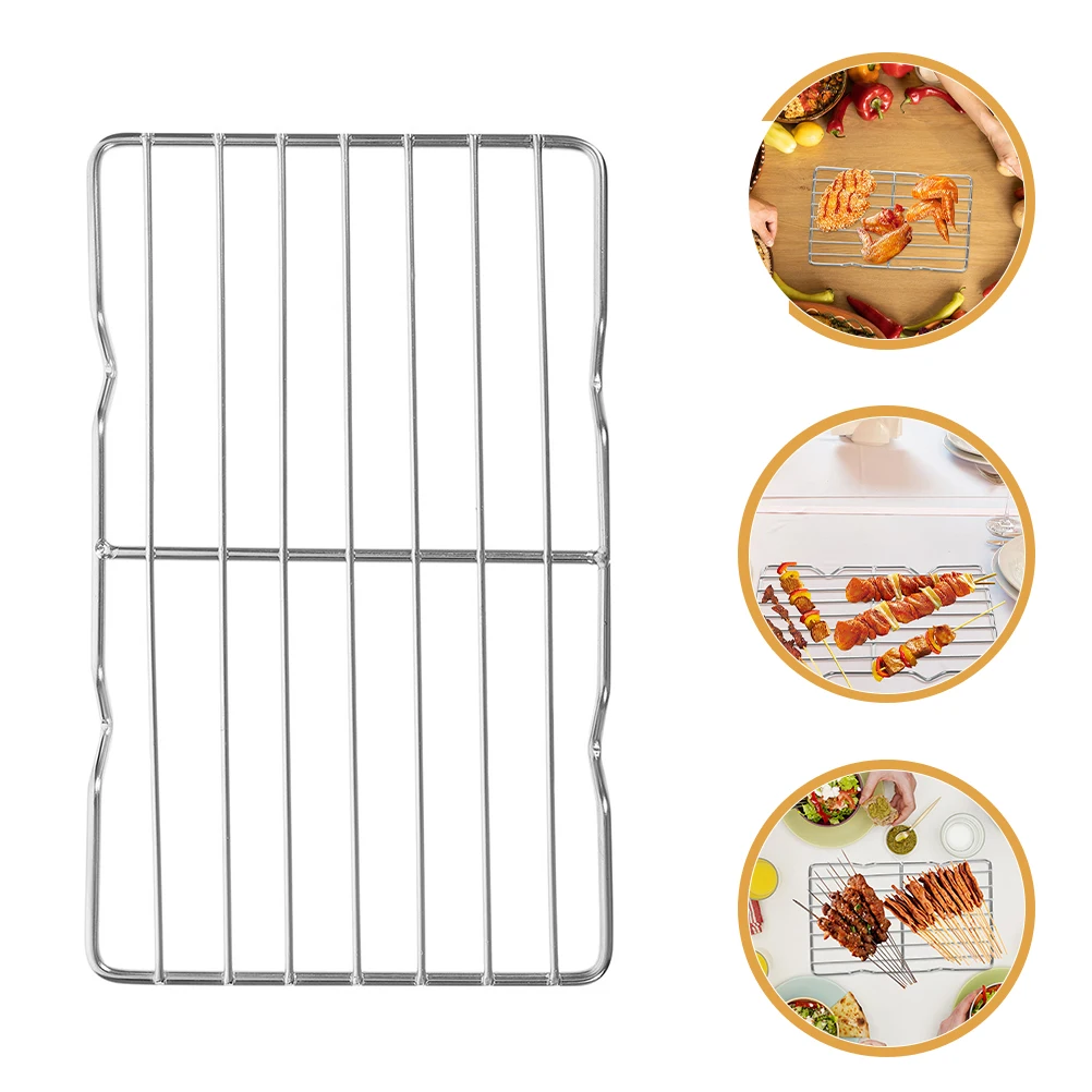 

Stainless Steel Rack 35x24 Wire Mesh Grilling Roasting Cooling Bread Net Roasting Rack Cooking BBQ Tool Cookie Racks