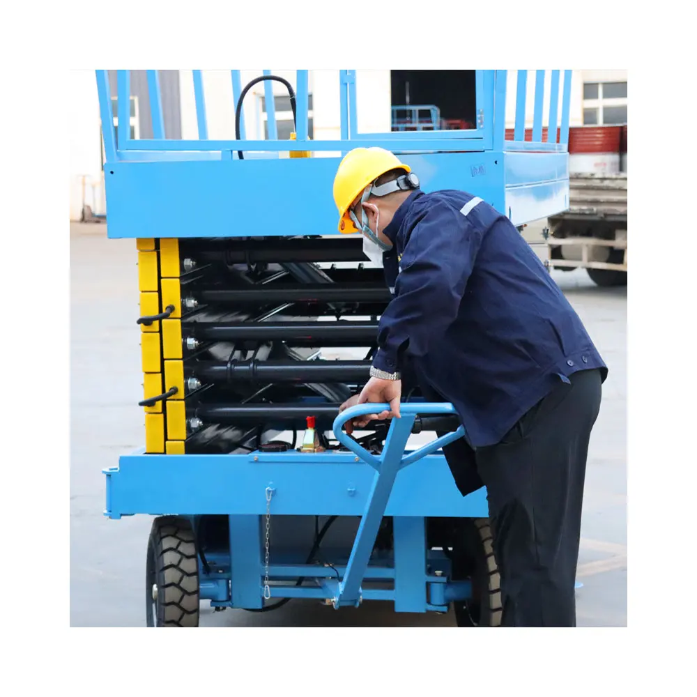 

YG Factory Direct Premium Quality | 4-18m Height 300-2000kg Capacity | Electric Mobile Scissor Lift Aerial Work Lift Platform