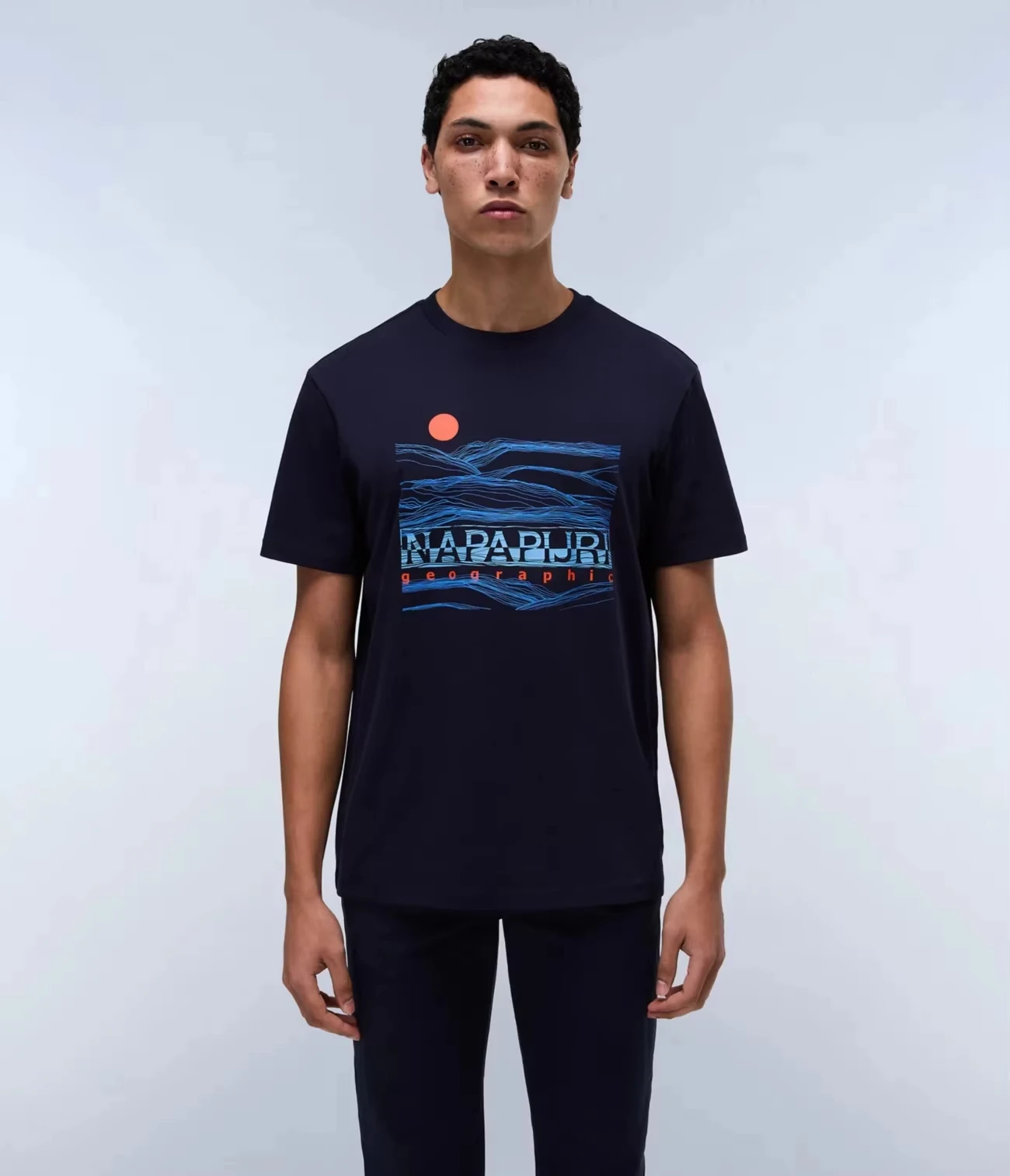 

Napapijri Buti Short Sleeve Peripheral Pattern Printing Summer Luxury Brand Cotton Men's and Women's T-Shirts Short Sleeves
