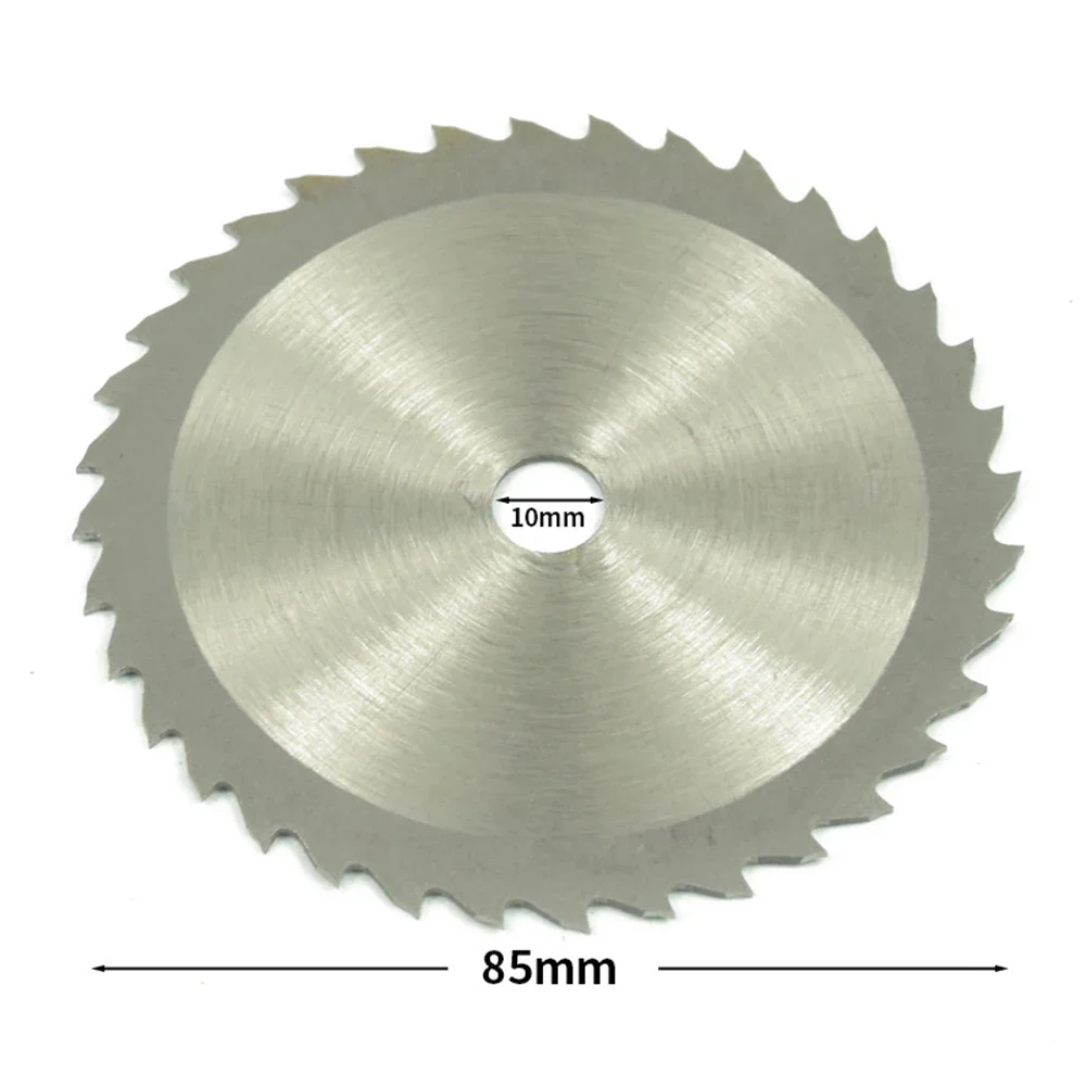 1 sztuk Out średnica 85 mm 24 T miniaturowa piła tarczowa ostrze koła tarcze cięcie drewna ostrze średnica wewnętrzna 10mm 15mm