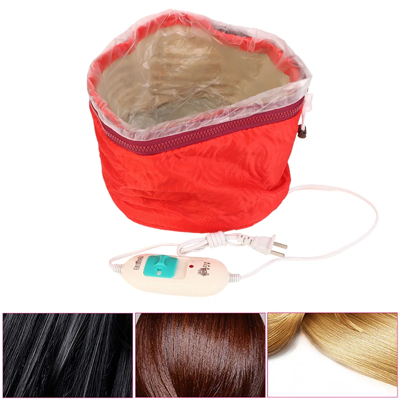 Hair Steamer Cap Electric Hair Heating Cap Thermal Treatment Hat Waterproof Self-heating Hat SPA Nourishing Hair Styling Care