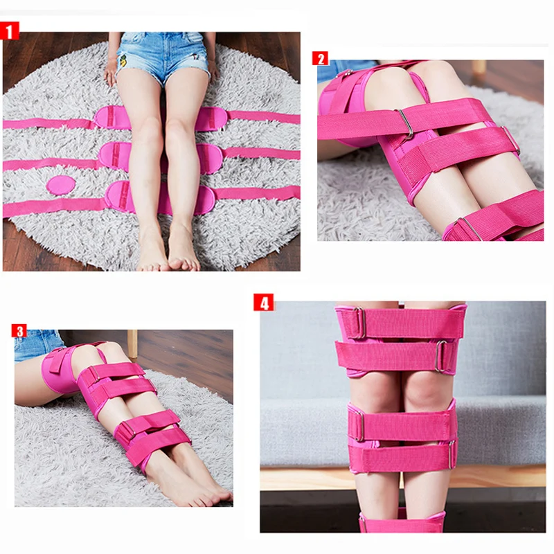 Adjustable O/X Type Legs Correction Band Bowed Legs Knee Valgum Straightening Posture Corrector Beauty Leg Band For Adults Kids