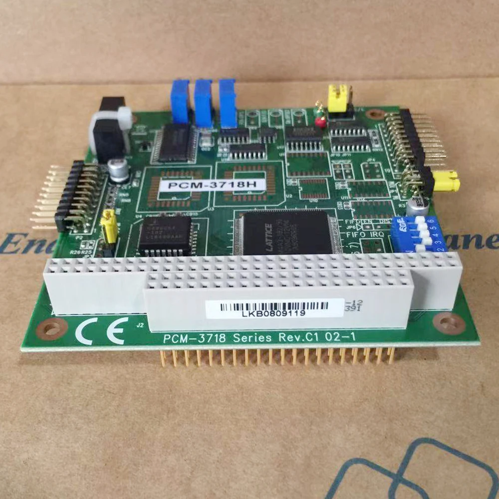 PCM-3718 Series Rev.C1 For Advantech Module Interface Card 16-Bit High Gain PC104 Multi-Function Capture Card PCM-3718H